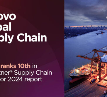 Lenovo aparece en la lista Gartner Supply Chain Top 25