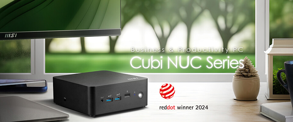 MSI anunció nuevos modelos Cubi NUC