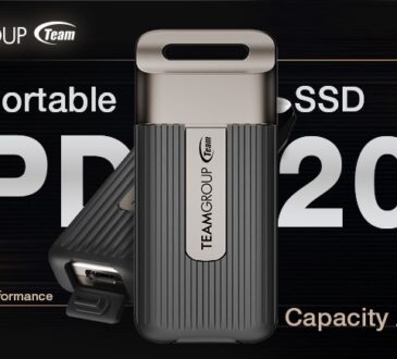 TEAMGROUP lanzó el SSD externo PD20